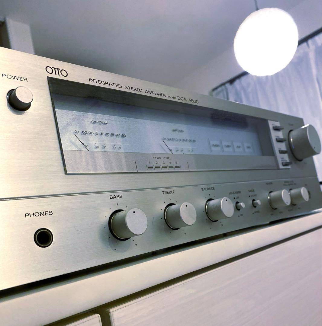 OTTO プリメインアンプ DCA-A600 動作品 送料込