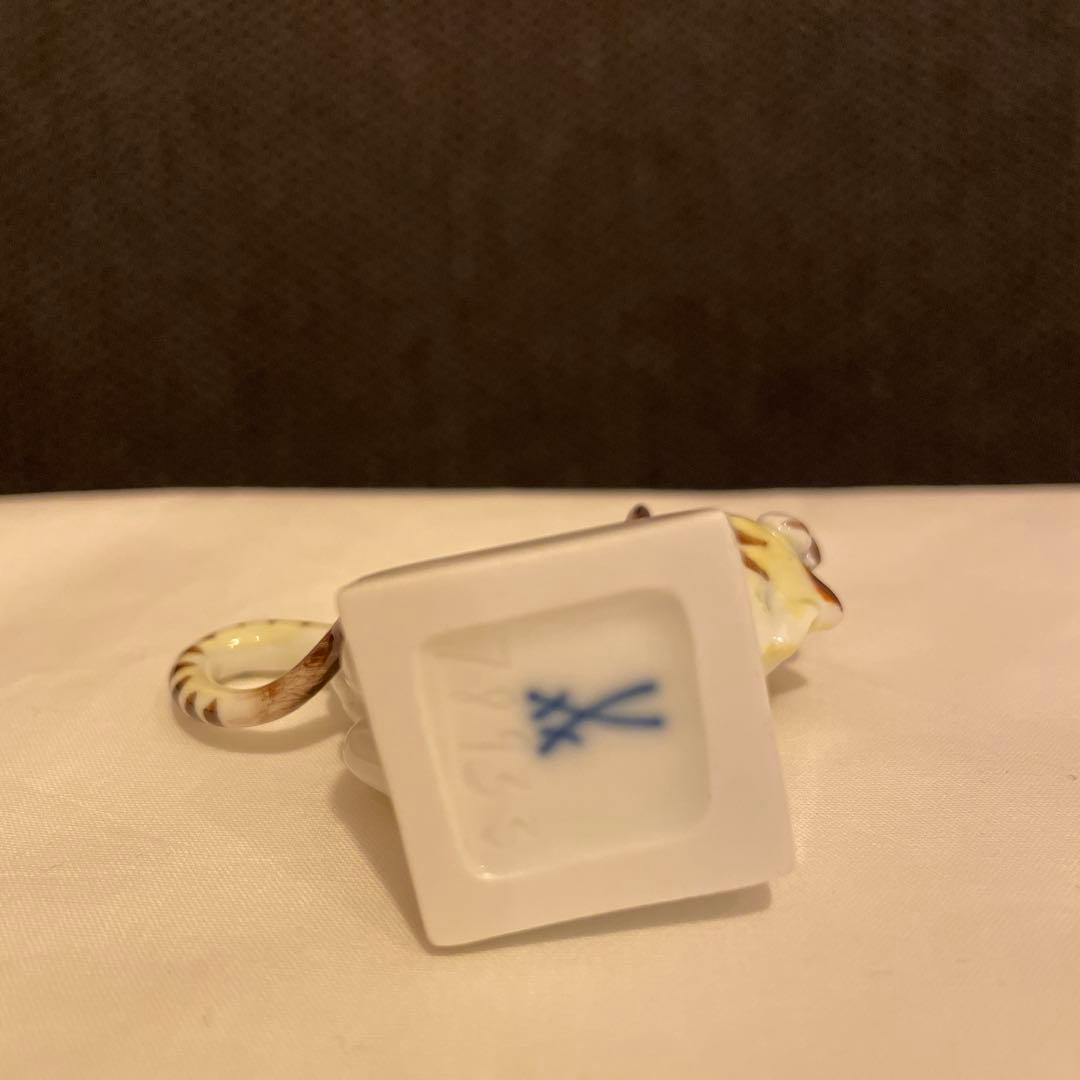 かずお⭐︎マイセン置物⭐︎寅とらフィギュア干支シリーズ手びねりMeissen