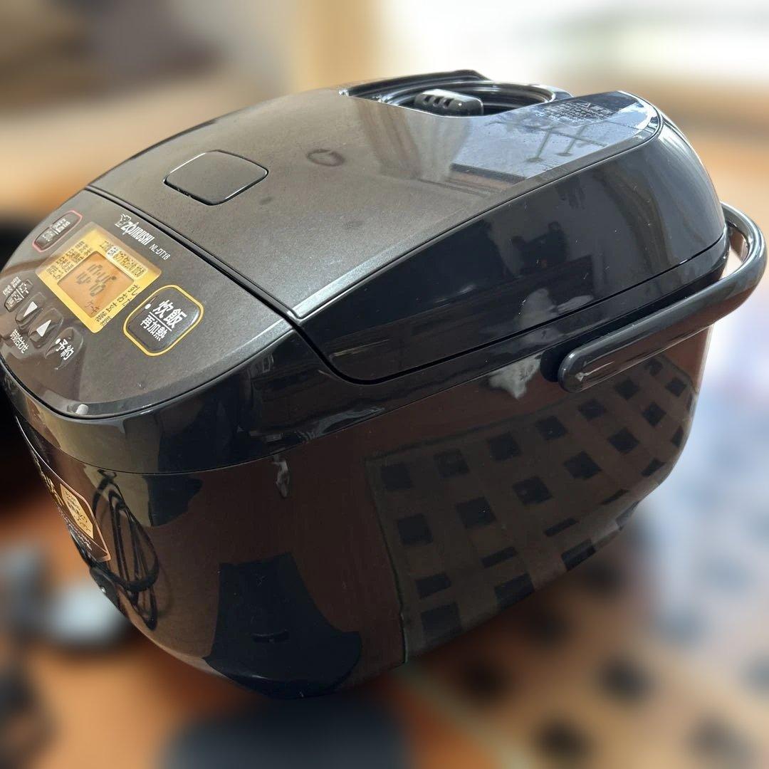 象印　炊飯器4mm黒厚釜　NL-DT18 一升炊き