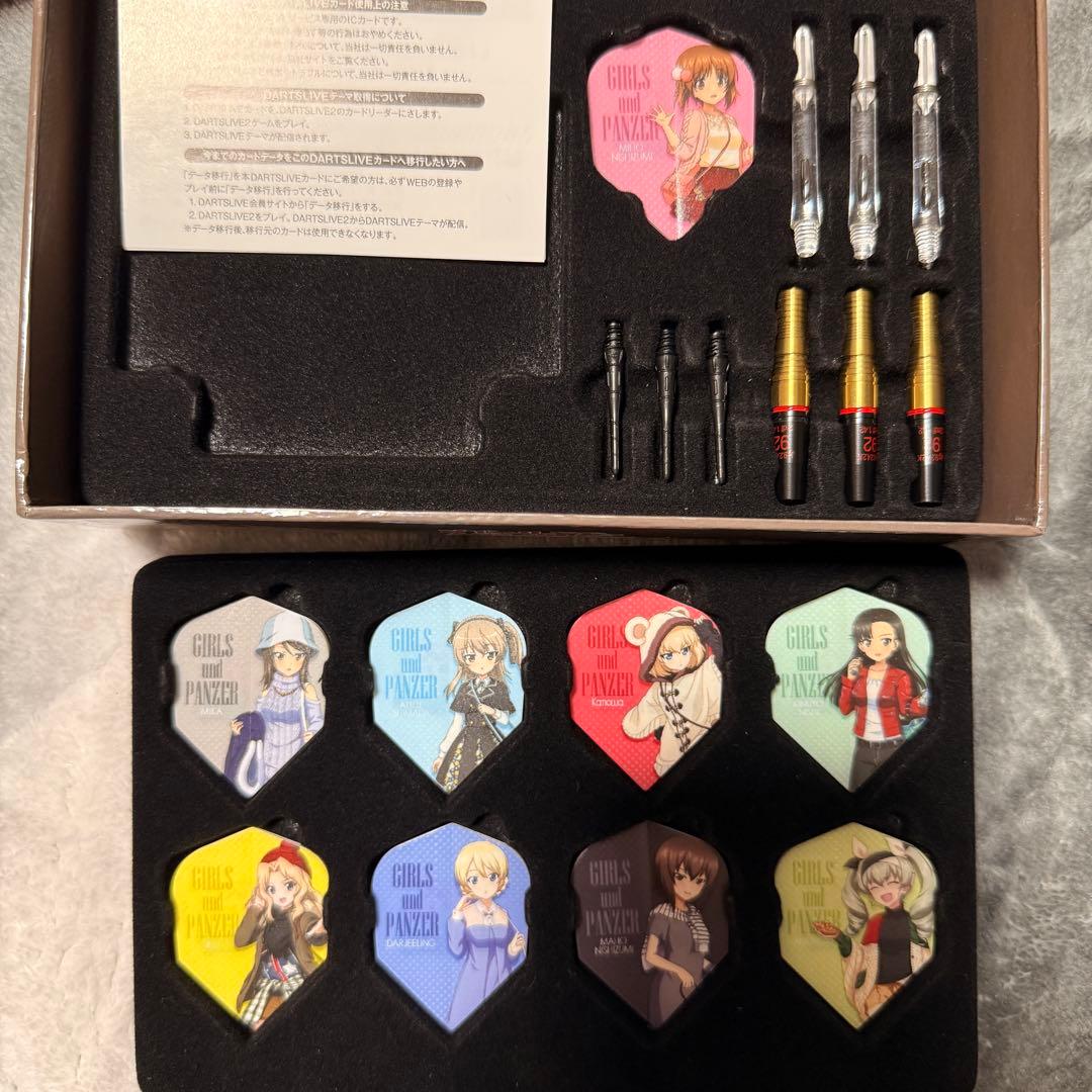 ガルパン ダーツセット隊長チーム 西住みほ・まほ・ダージリン・アンチョビ・ミカ
