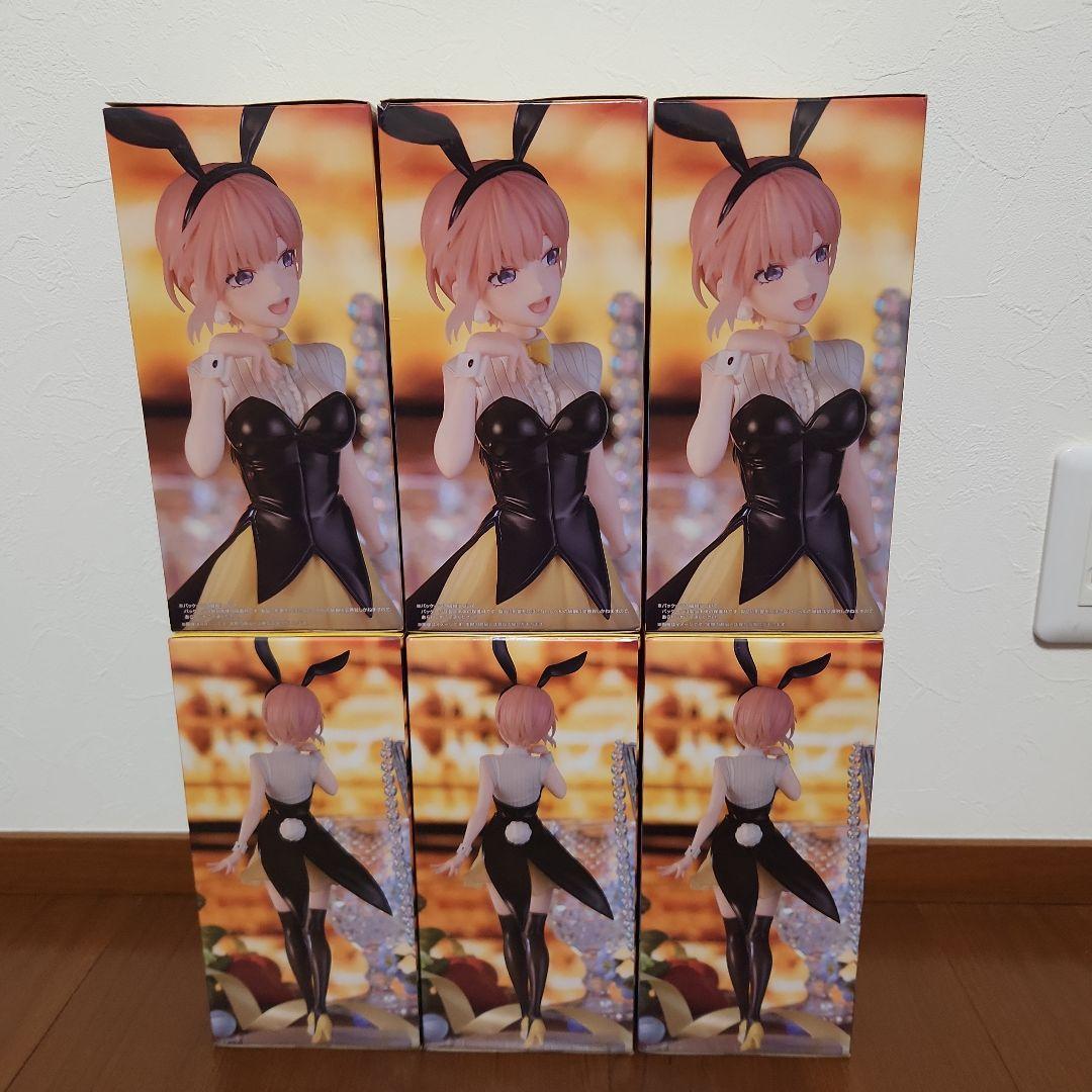 【新品・未開封】五等分の花嫁フィギュア　中野一花　バニー　６体セット