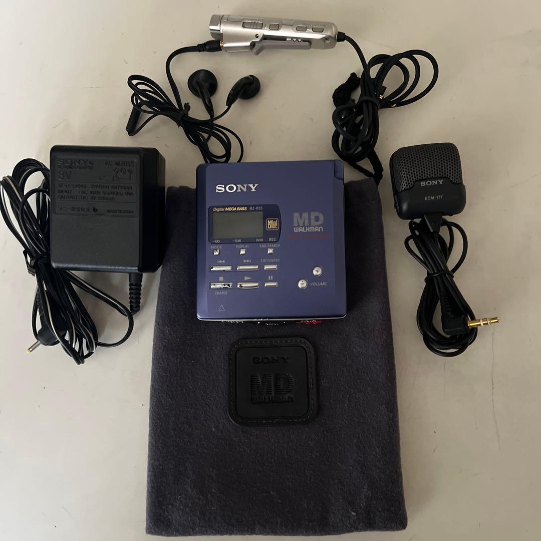SONY MDウォークマン MZ-R55　動作確認済み