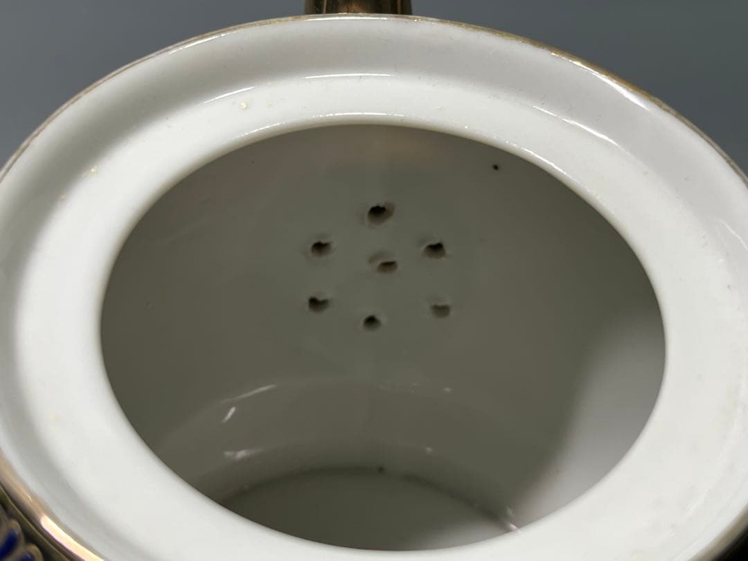 大正〜昭和初期　輸出向　九谷焼　ティーポット　シュガーポット　ミルクピッチャー