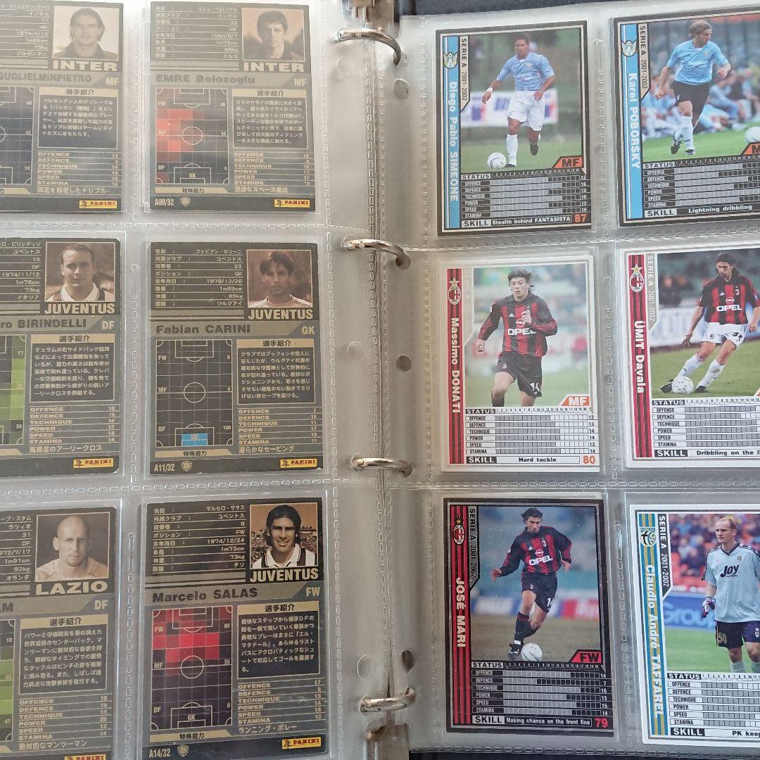 【WCCF】公式バインダー付き01-02白黒綺羅ほぼフルコンプ【送料込み】