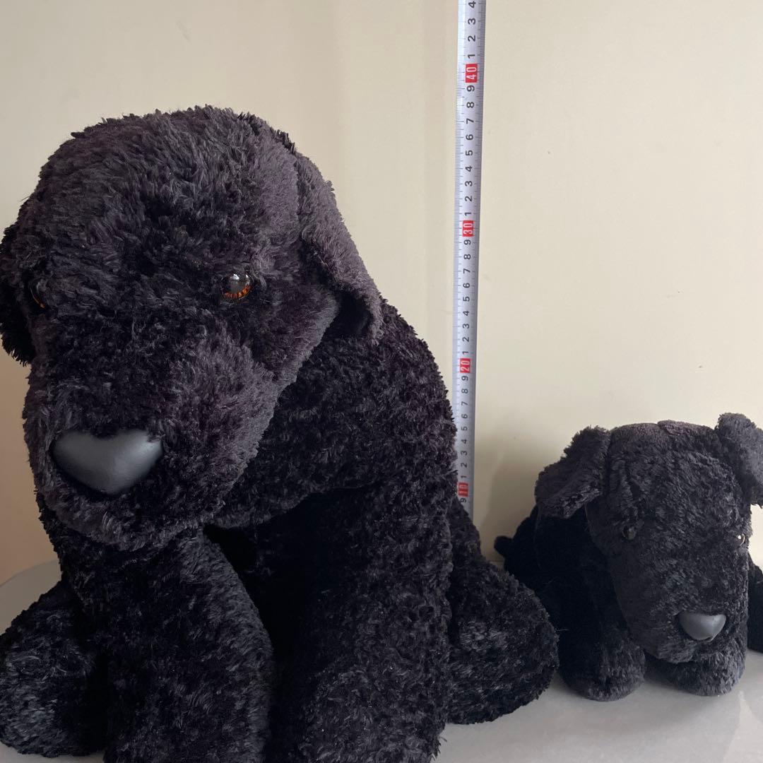 ステファンヒューネック サリー　黒ラブ　ぬいぐるみ　2体セット