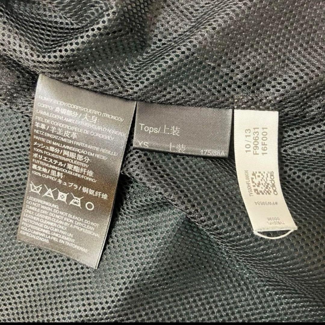 美品 ワイスリー ヨウジヤマモト 定価12万 レザージャケットフード パーカー