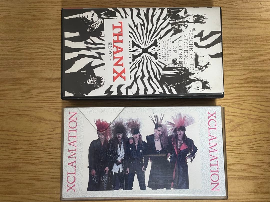 X JAPAN インディーズ時代 VHS 2本 まとめ