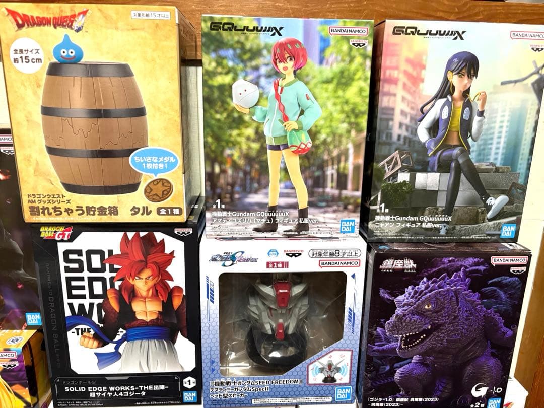 ドラゴンクエスト スーパーマリオ ガンダムスピーカー他 フィギュア16点セット