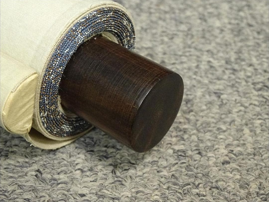 【真作】掛軸 藤田陽恪『冠唐詩 水墨山水図』紙本 共箱付 掛け軸 a102910