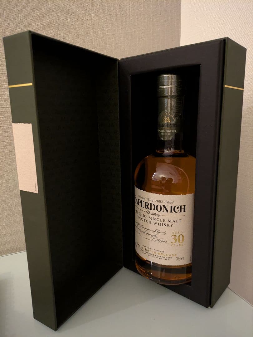【にゃんこ】CAPERDONICH 30年 シングルモルトウイスキー