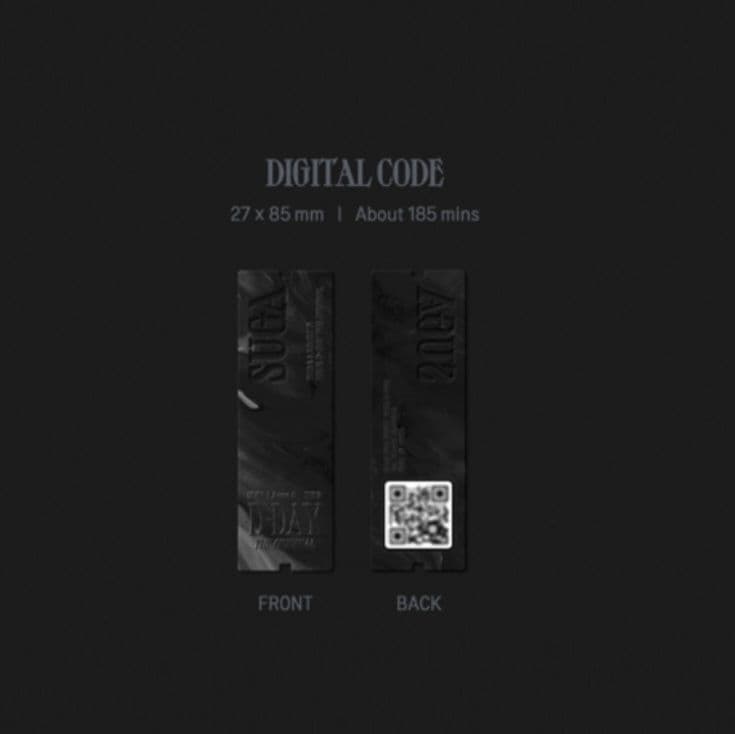 ミュージック BTS SUGA Agust D TOUR D-DAY The Original