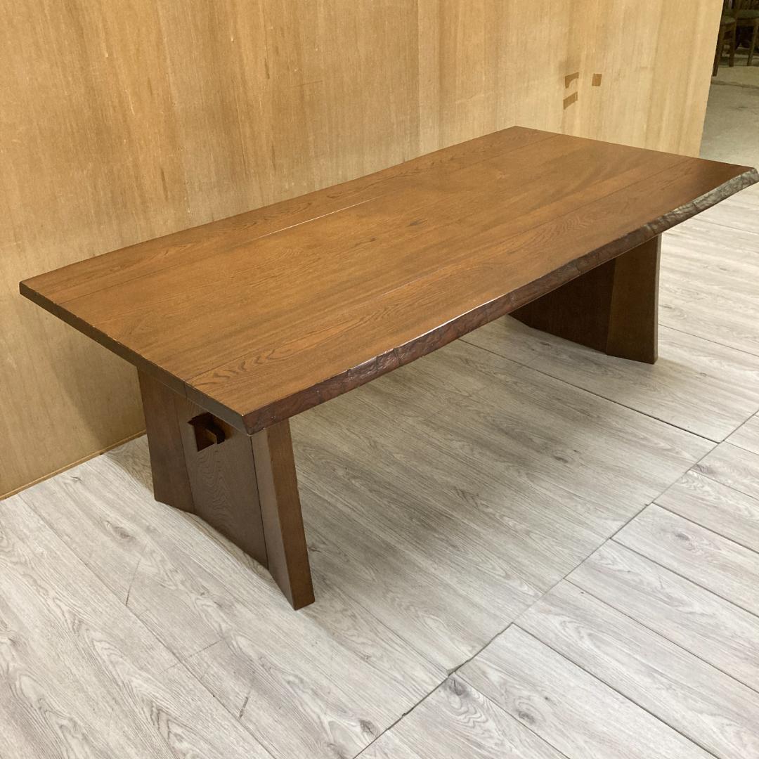 【カリモク】ダイニングテーブル　食卓テーブル　木製　180ｃｍ