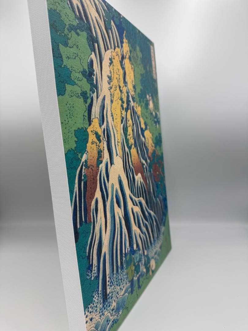 木製パネルアート 葛飾北斎 諸国瀧廻り (しょこくたきめぐり)