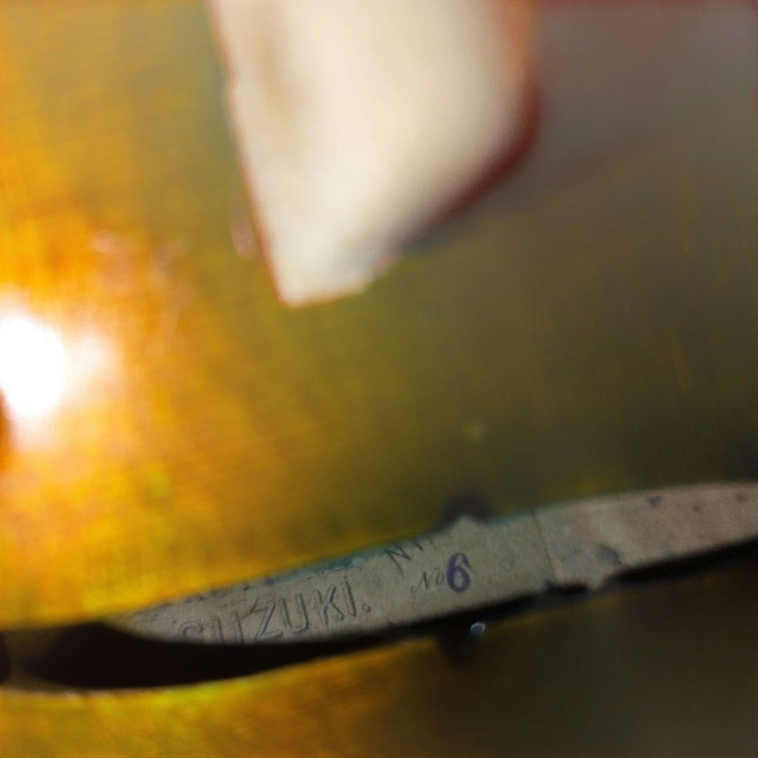 M.SUZUKI　鈴木政吉　no.6 ヴァイオリン　バイオリン 4/4