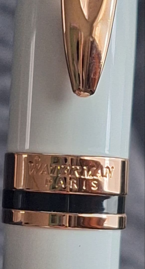 WATERMAN ホワイト ボールペン ケース付き