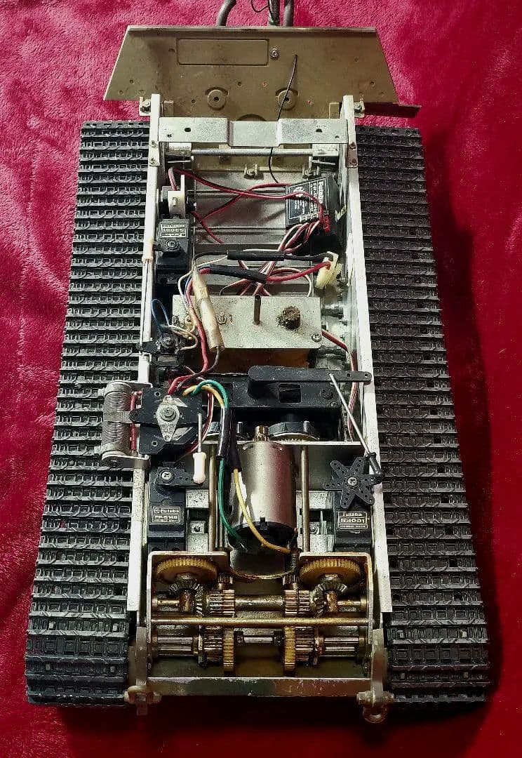 【1981年当時物】☆TAMIYA☆1/16 RC『キングタイガー戦車』