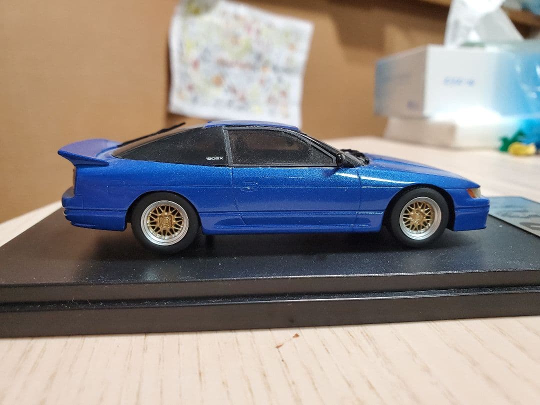 モデラーズ 1/43 頭文字D 佐藤真子&沙雪 シルエイティ