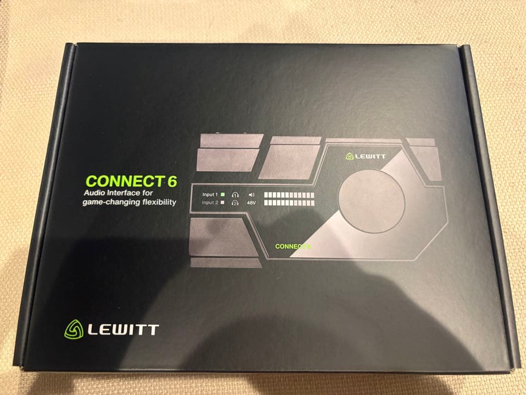 【即購入可能】LEWITT CONNECT 6 オーディオインターフェイス