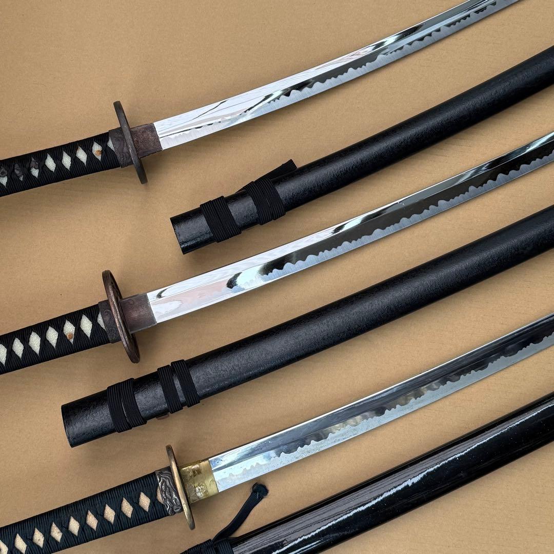 模造刀　3本　模擬刀　刀　和装　コスプレ　侍　サムライ　 日本刀　剣　乱舞　武士