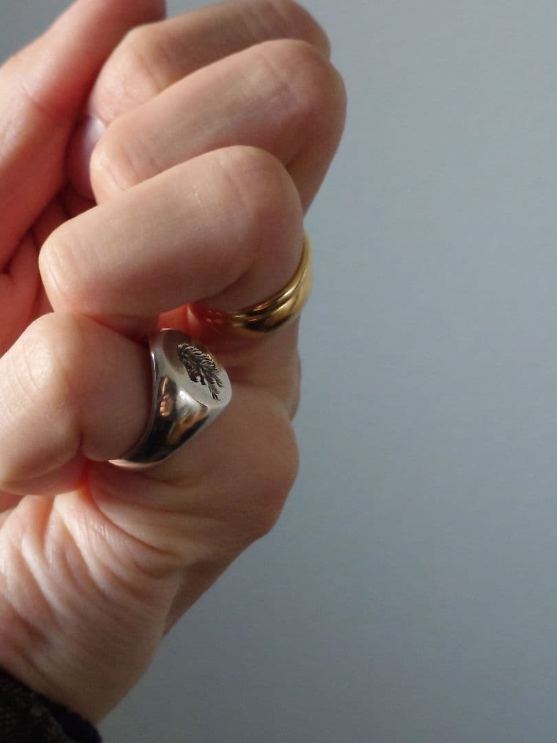 9号【FREDRICK GROVE 】シグネットリングBUNNEY gigi