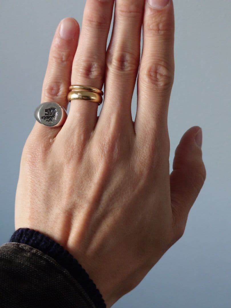 9号【FREDRICK GROVE 】シグネットリングBUNNEY gigi
