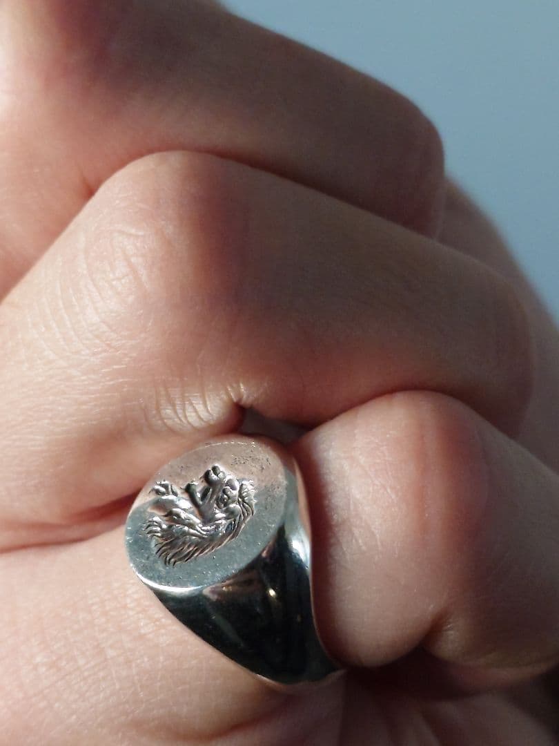 9号【FREDRICK GROVE 】シグネットリングBUNNEY gigi