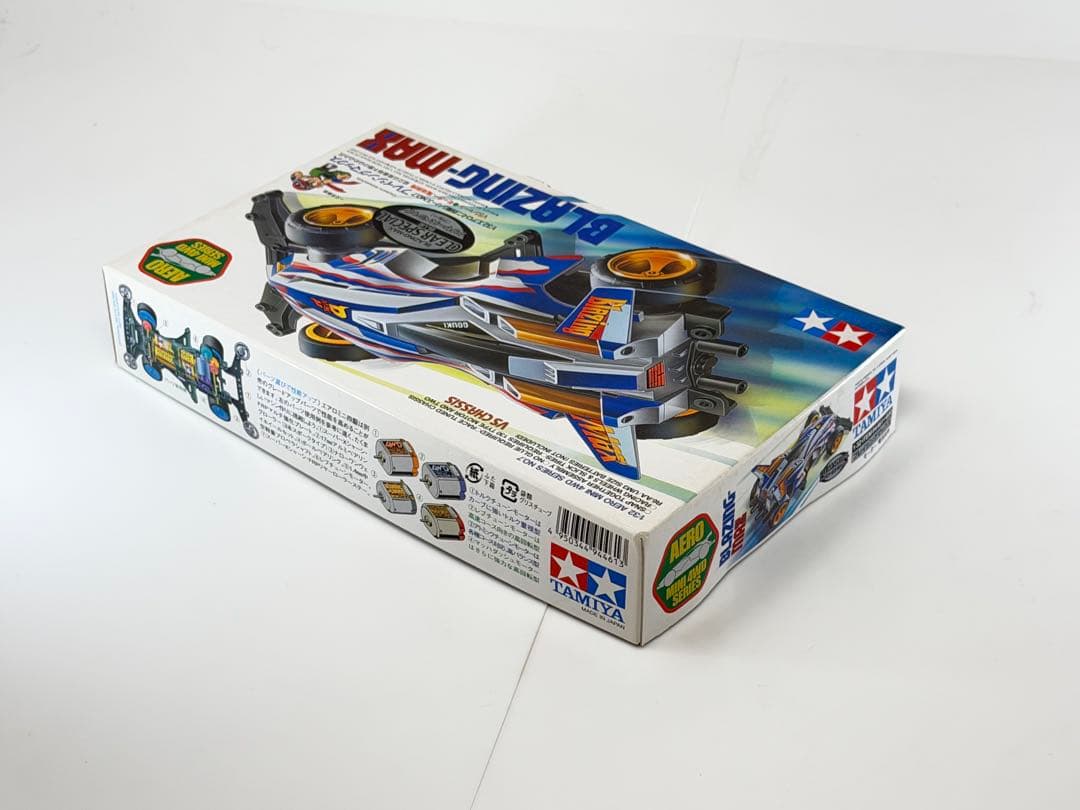 【未組立】【限定】ミニ四駆　ブレイジングマックス　クリヤースペシャル（ブルー）