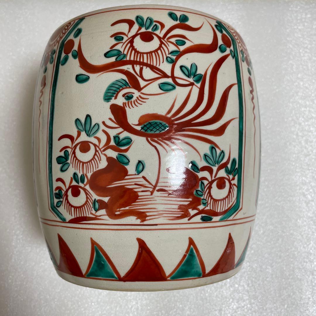 犬山焼　五代 尾関作十郎　水指