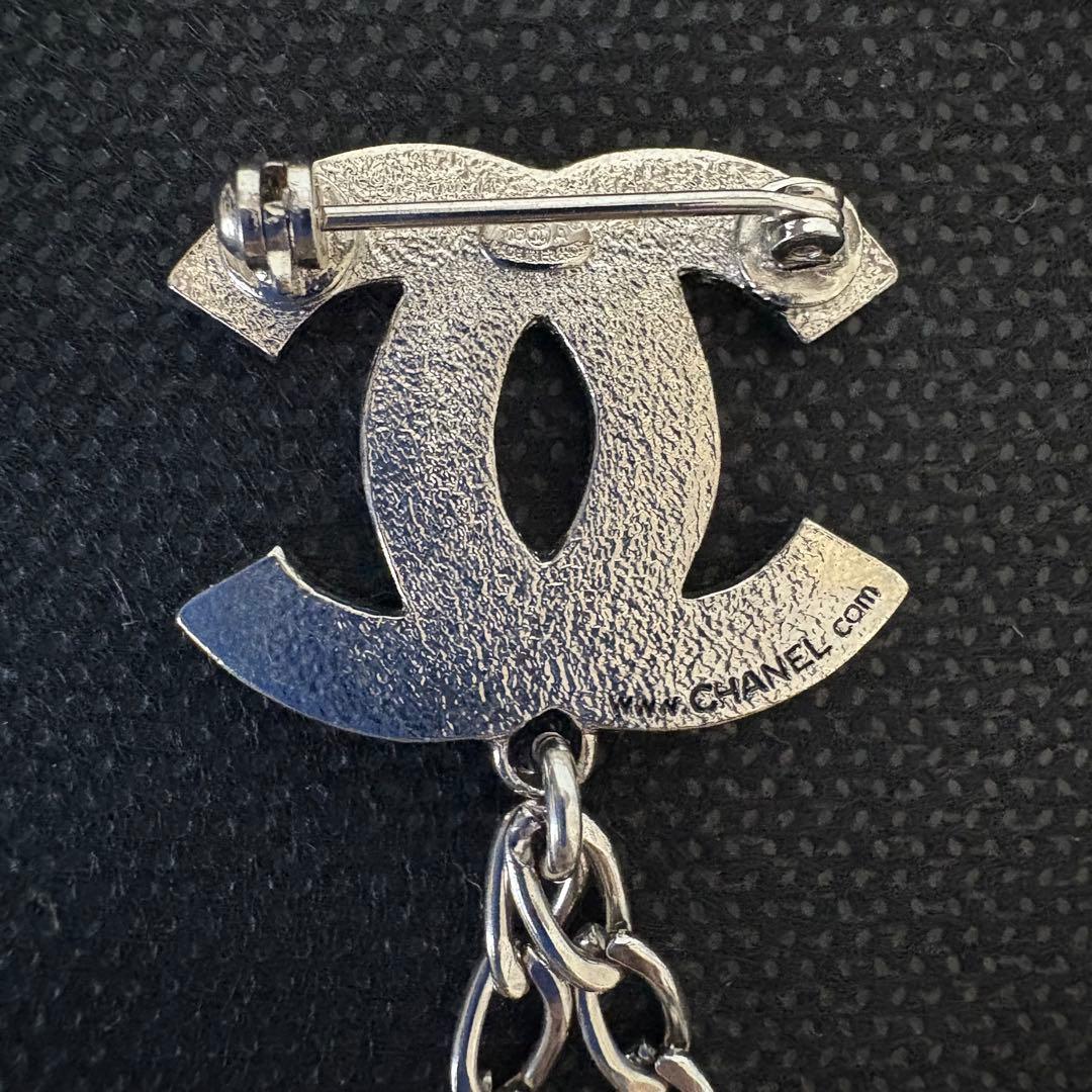 シャネル　CHANEL　ブローチ　ココマーク　国旗柄　ハート