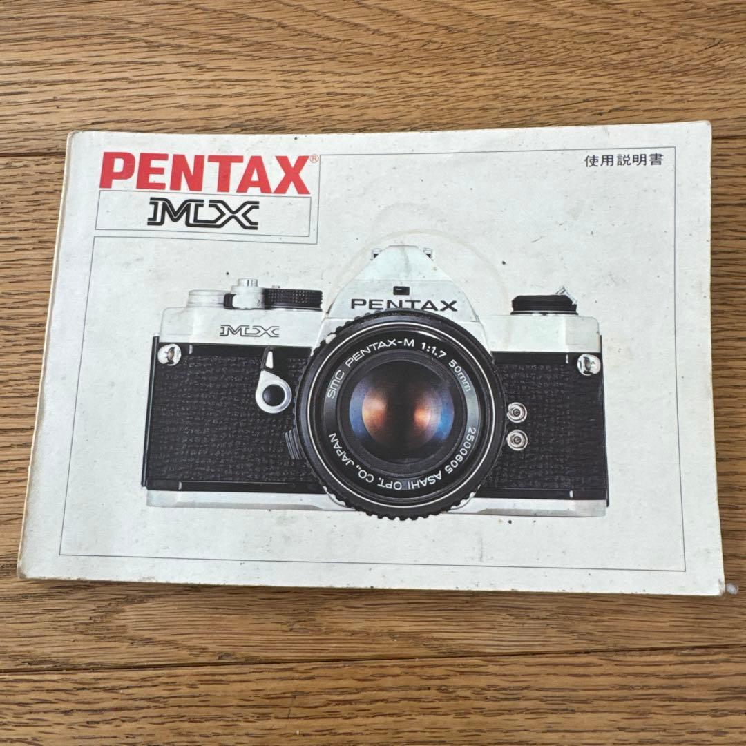 PENTAX MX 一眼レフカメラ マニュアル付き