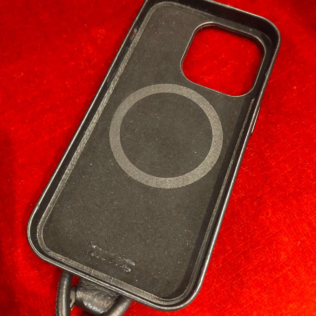 土屋鞄 objcts.io iPhone14Pro ケース、マイクロバッグ