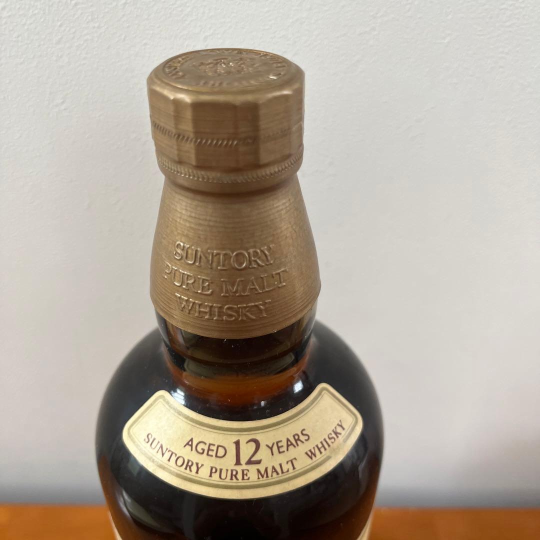 山崎サントリーピュアモルトウイスキー750ml SYA1N 木箱入り