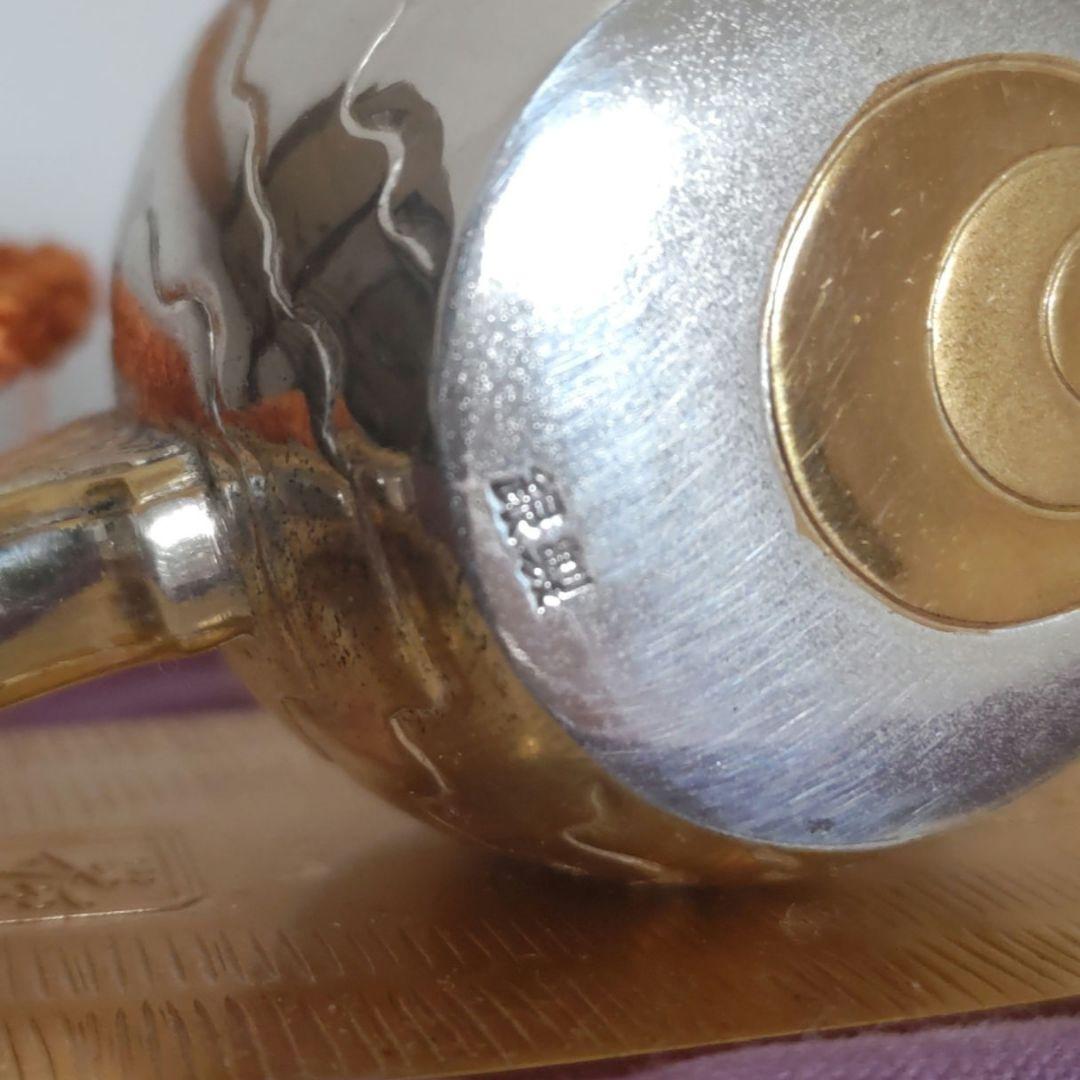 刻印あり　銀製　大判　小槌　縁起物　シルバー　SILVER　銀製品