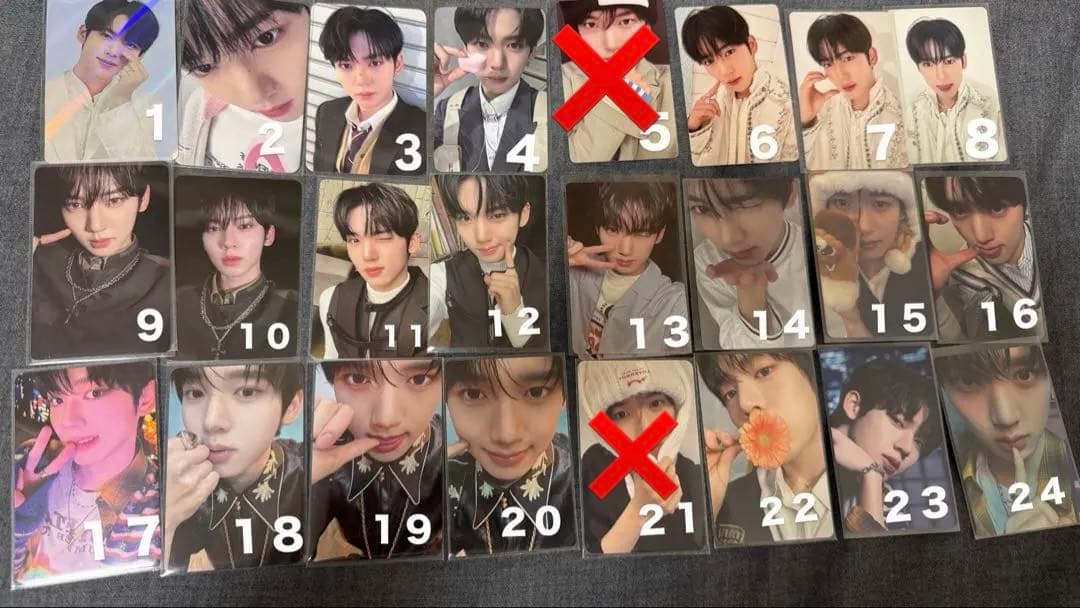 ZEROBASEONE ZB1 ハンユジン トレカ まとめ売り