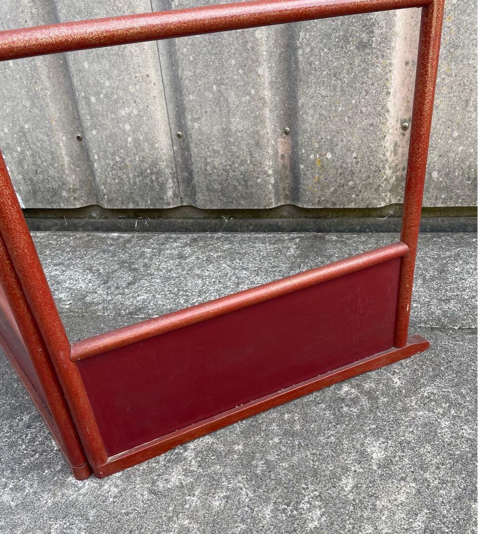 稀少/古道具/当時物/無垢材/木製/衣紋掛け/衣桁/着物掛け/27