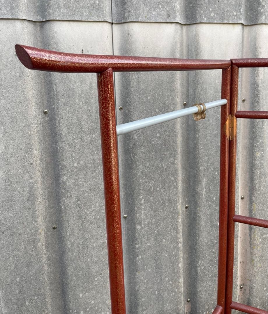 稀少/古道具/当時物/無垢材/木製/衣紋掛け/衣桁/着物掛け/27