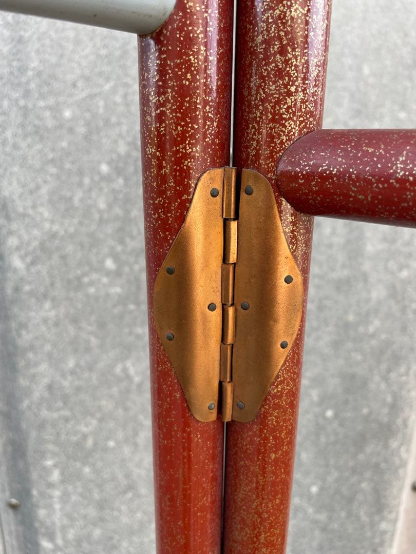 稀少/古道具/当時物/無垢材/木製/衣紋掛け/衣桁/着物掛け/27