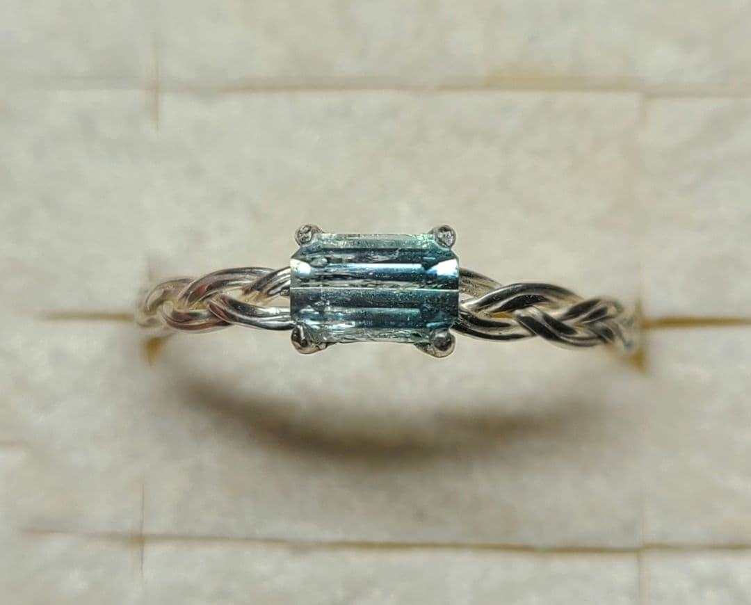 WINGSミントブルーグリーン!!★アフガニスタン産バイカラートルマリン★