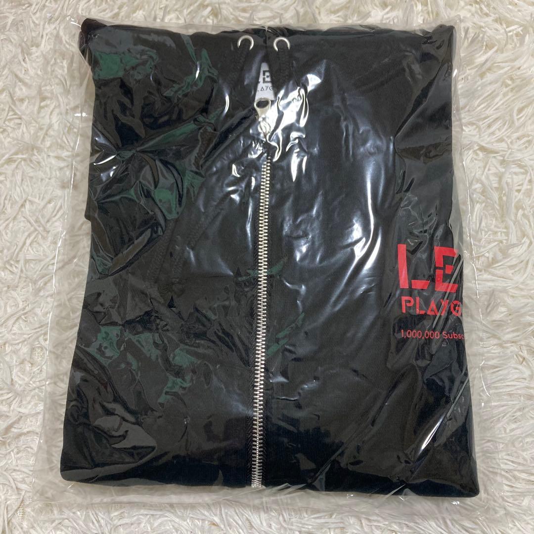 ラス1 山田涼介 LEO'S PLAYGROUND ブラック ビッグパーカー M