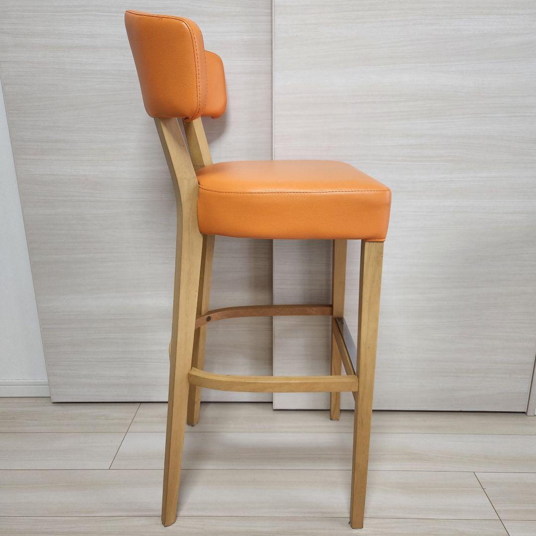 ②マニコカウンターB MANICO 背張 背もたれ付き カウンターチェア