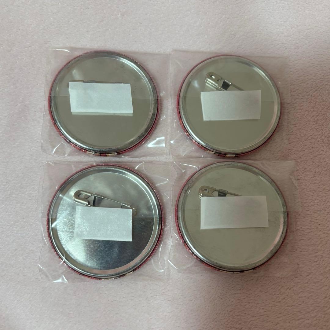 地縛少年花子くん ミツバ 金魚缶バッジ 4点セット