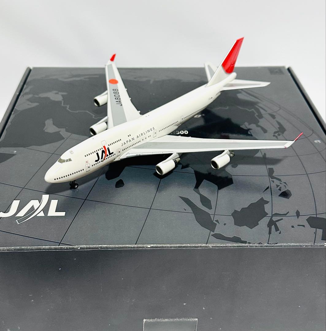 hogan 1/300 B747-400 JALアーク塗装 ダイキャストモデル