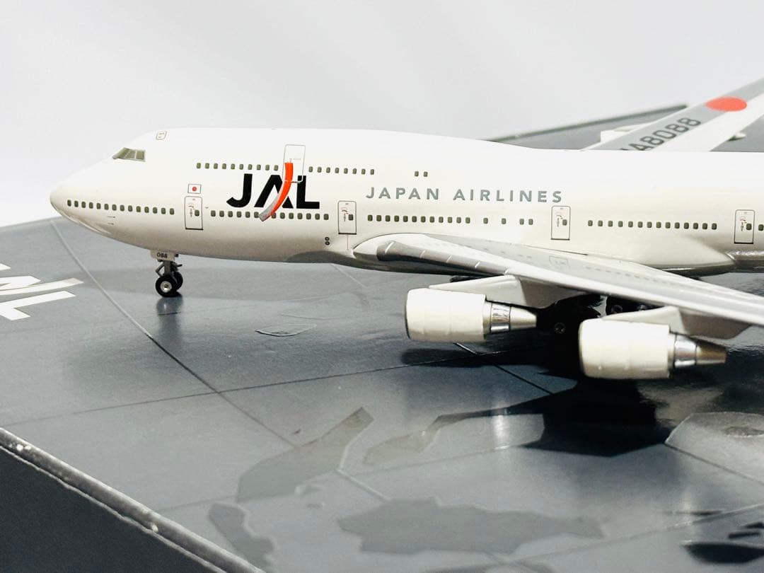hogan 1/300 B747-400 JALアーク塗装 ダイキャストモデル