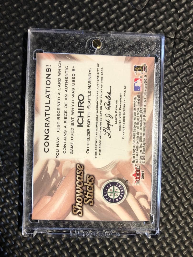 Showcase Sticks❣️イチロールーキー❣️GAME-USED BAT❣️