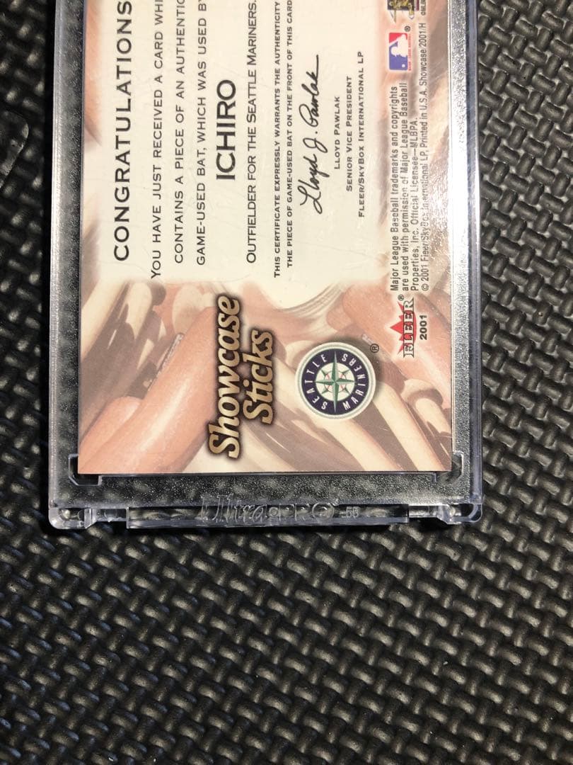 Showcase Sticks❣️イチロールーキー❣️GAME-USED BAT❣️
