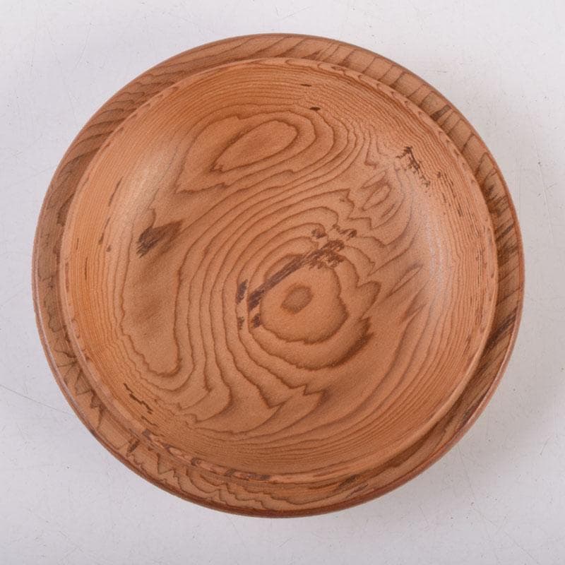 伝統工芸　飛騨一位一刀彫　江黒亮春（亮声) 作　香合　共箱　C　8474