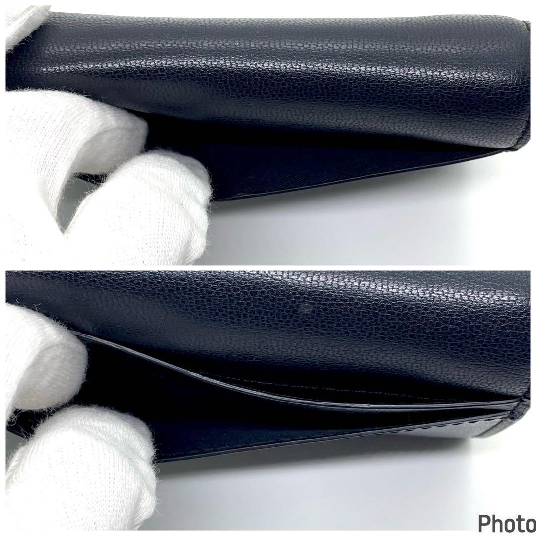 マークジェイコブス ブラック 二つ折り財布