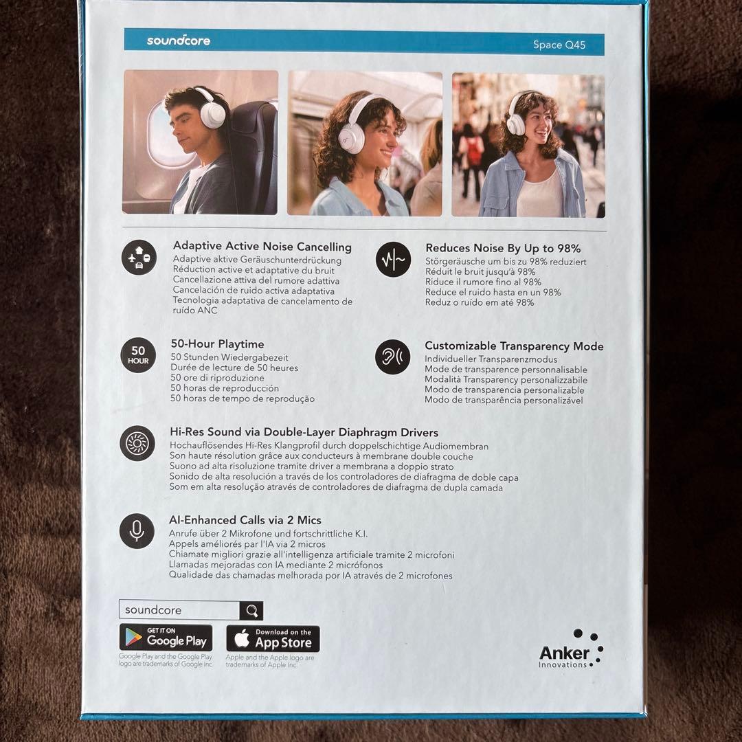 Soundcore SPACE Q45 ワイヤレスヘッドフォン