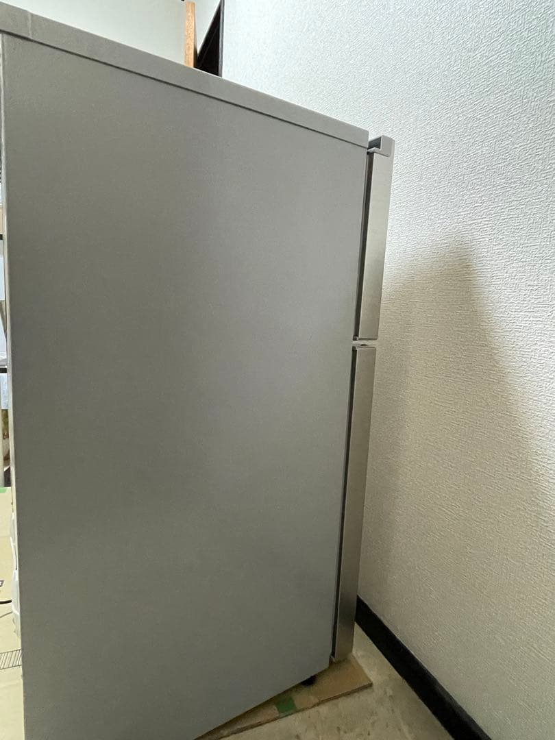 ステンレススチール冷蔵庫 上段冷蔵室 下段冷凍室