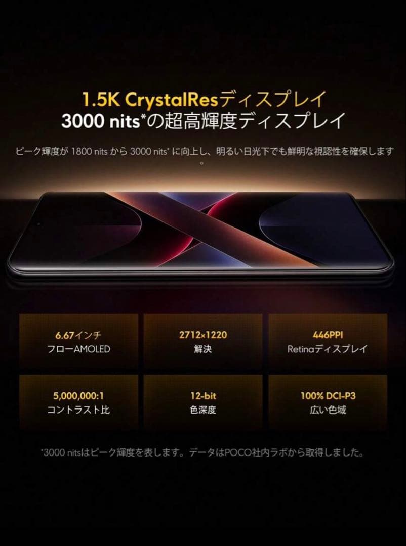 POCO X7 8GB+256GB GREENグローバル版